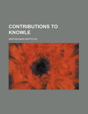 Book cover for Contributions to Knowle