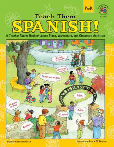 Book cover for Teach Them Spanish!, Preschool