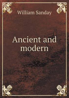 Book cover for Ancient and Modern