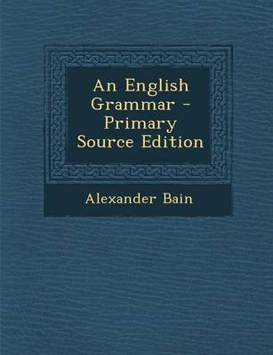 Book cover for An English Grammar