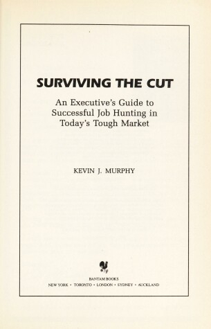 Book cover for Surviving the Cut