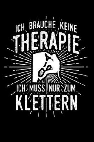 Cover of Therapie? Lieber Klettern
