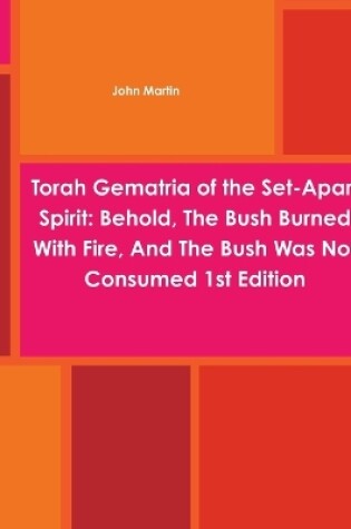Cover of Torah Gematria of the Set-Apart Spirit: Behold, The Bush Burned With Fire, And The Bush Was Not Consumed 1st Edition