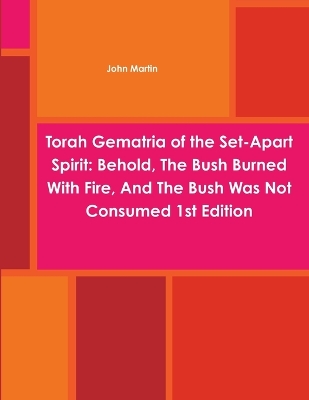 Book cover for Torah Gematria of the Set-Apart Spirit: Behold, The Bush Burned With Fire, And The Bush Was Not Consumed 1st Edition