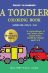 Book cover for Simple felt pen coloring pages