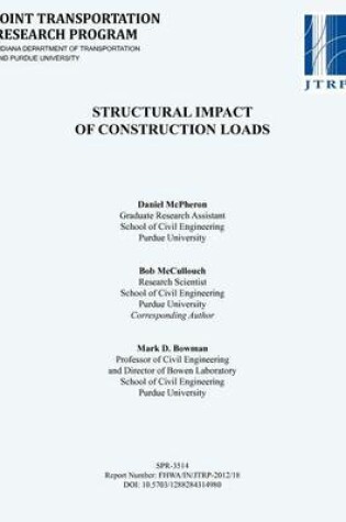 Cover of Structural Impact of Construction Loads