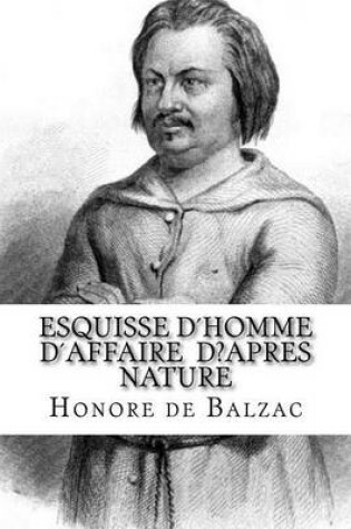 Cover of Esquisse dhomme daffaire dapres nature