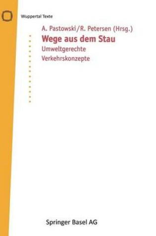 Cover of Wege aus dem Stau