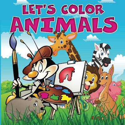 Book cover for Let's Color Animals