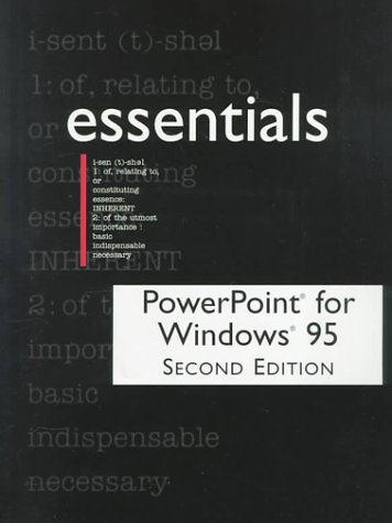 Cover of PowerPoint for Windows 95 Essentials