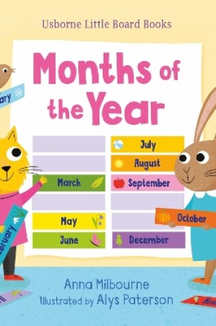 Cover of Little Board Books Months of the Year