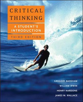 Book cover for Critical Thinking: A Student's Introduction
