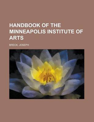 Book cover for Handbook of the Minneapolis Institute of Arts