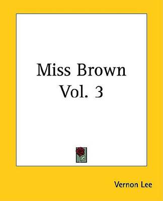 Book cover for Miss Brown Vol. 3