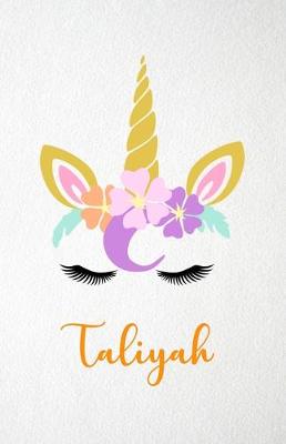 Book cover for Taliyah A5 Lined Notebook 110 Pages