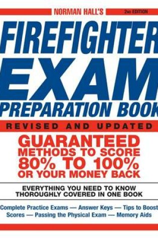 Cover of Norman Hall's Firefighter Exam Preparation Book