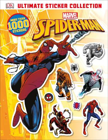 Book cover for Ultimate Sticker Collection: Spider-Man