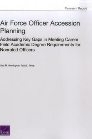 Cover of Air Force Officer Accession Planning