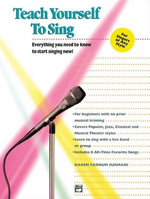 Book cover for Teach Yourself To Sing