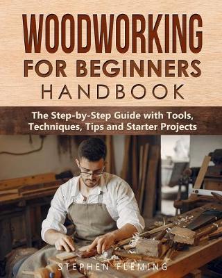 Cover of Woodworking for Beginners Handbook