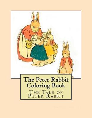 Book cover for The Peter Rabbit Coloring Book