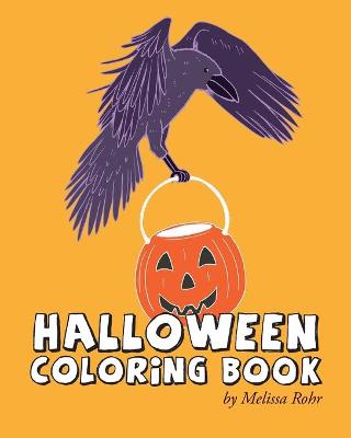 Book cover for Halloween Coloring Book