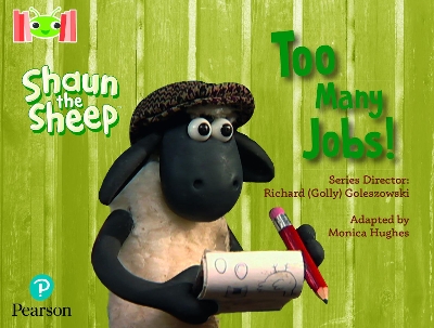 Book cover for Bug Club Reading Corner: Age 4-7: Shaun the Sheep: Too Many Jobs!