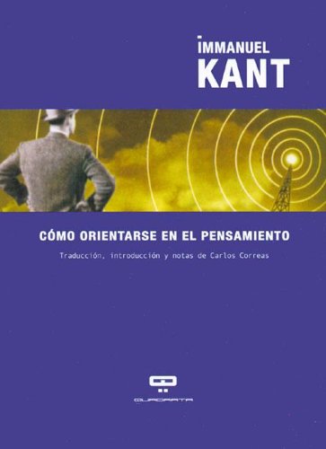 Book cover for Como Orientarse En El Pensamiento