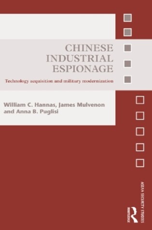 Cover of Chinese Industrial Espionage