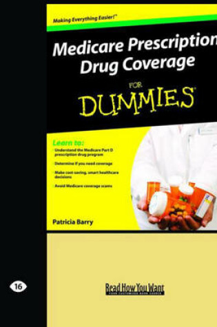Cover of Medicare Prescription Drug Coverage FOR DUMMIES