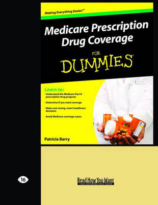 Cover of Medicare Prescription Drug Coverage FOR DUMMIES