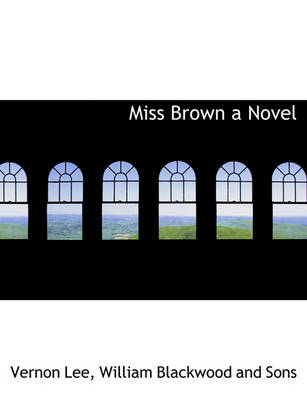 Book cover for Miss Brown a Novel