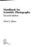 Book cover for Handbook for Scientific Photography