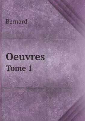 Book cover for Oeuvres Tome 1