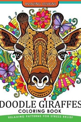 Cover of Doodle Giraffes coloring book