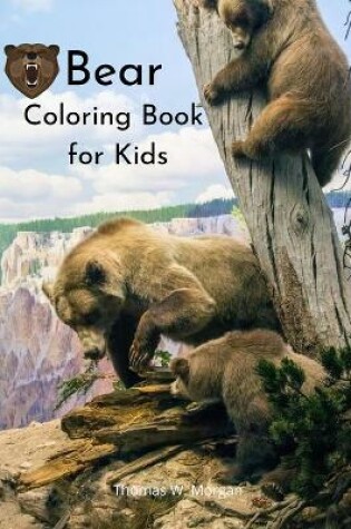Cover of Bear Coloring Book for Kids