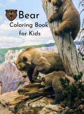 Book cover for Bear Coloring Book for Kids