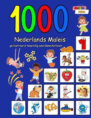 Book cover for 1000 Nederlands Maleis geïllustreerd tweetalig woordenschatboek