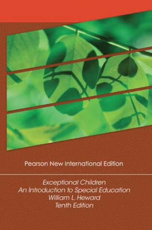 Cover of Exceptional Children Pearson New International Edition, plus MyEducationLab without eText