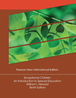 Book cover for Exceptional Children Pearson New International Edition, plus MyEducationLab without eText
