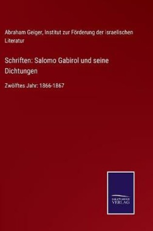 Cover of Schriften