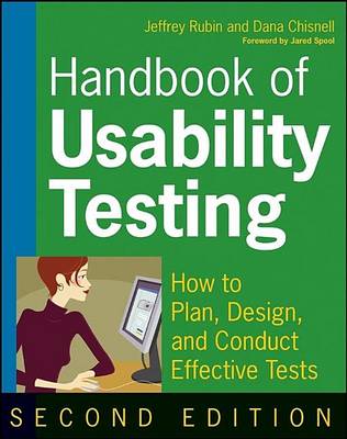 Book cover for Handbook of Usability Testing