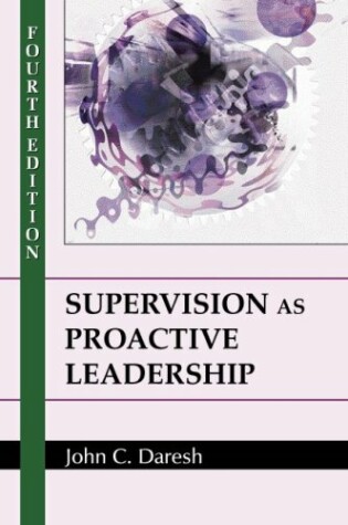 Cover of Supervision as Proactive Leadership