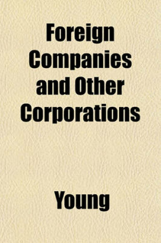 Cover of Foreign Companies and Other Corporations