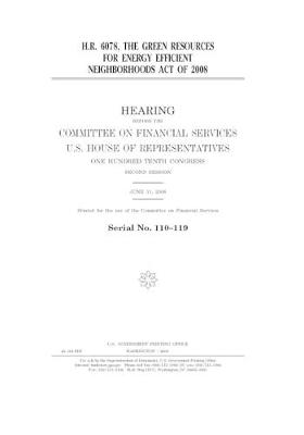 Book cover for H.R. 6078