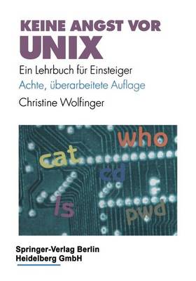 Cover of Keine Angst VOR Unix