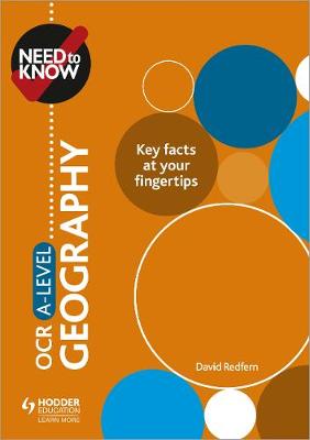 Book cover for Need to Know: OCR A-level Geography