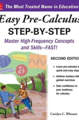 Cover of Easy Pre-Calculus Step-by-Step, Second Edition