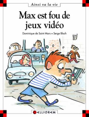 Book cover for Max est fou de jeux-video (8)