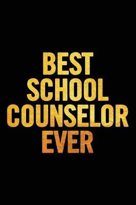 Book cover for Best School Counselor Ever